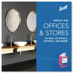 Scott Foam Skin Cleaner With Moisturizers, Floral, 33.8 oz (1,000mL), Pink