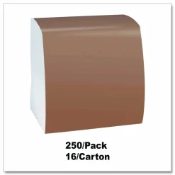 Scott 1/4-Fold Dinner Napkins, 1-Ply, 16.75 x 17, White, 250/Pack, 16/Carton