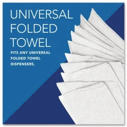 Scott Multi-Fold 2-Ply Paper Towels, 250 Sheets Per Pack, Case Of 16 Packs