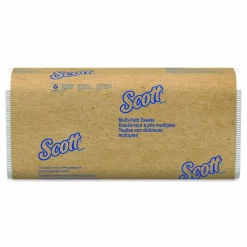Scott Multi-Fold 2-Ply Paper Towels, 250 Sheets Per Pack, Case Of 16 Packs