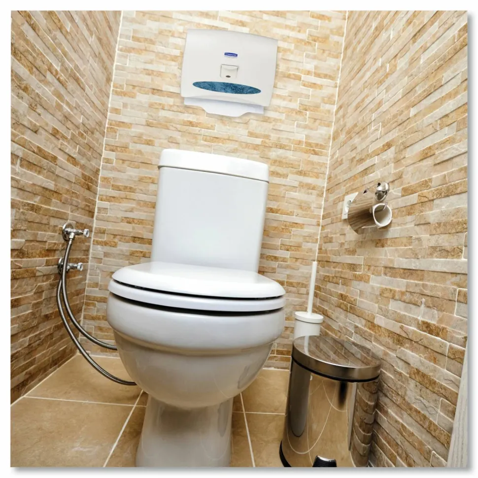 Scott Personal Toilet Seat Covers, 15" x 18", White, Pack Of 125