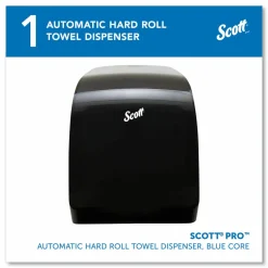 Scott Pro Electronic Hard Roll Towel Dispenser, 12.66 x 9.18 x 16.44, Smoke