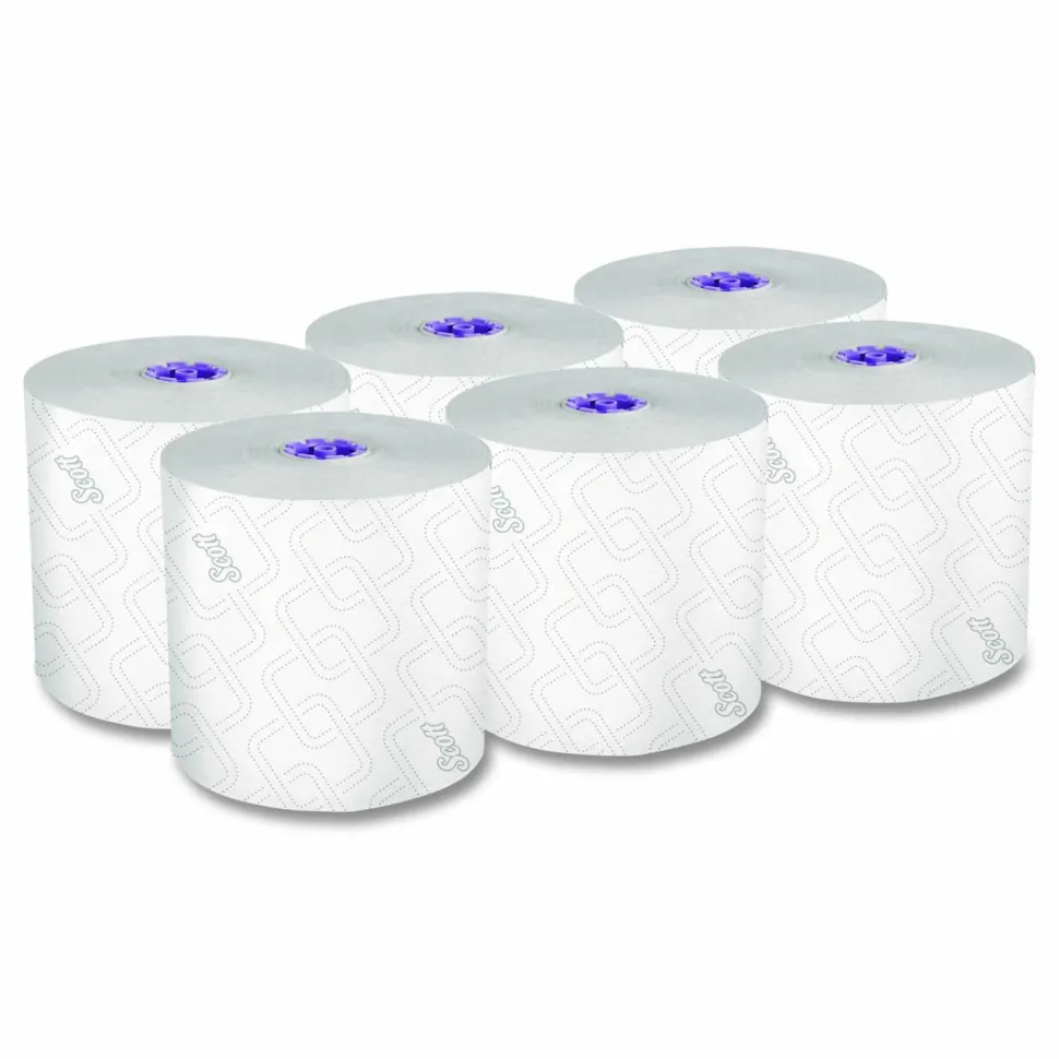Scott Professional 1-Ply Paper Towels, 950' Per Roll, 70% Recycled, Pack Of 6 Rolls