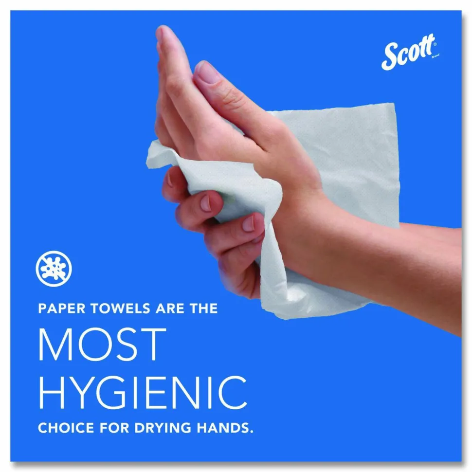 Scott Professional 1-Ply Paper Towels, 950' Per Roll, 70% Recycled, Pack Of 6 Rolls