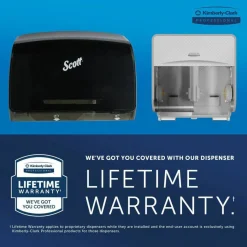 Scott Pro High Capacity SRB Toilet Paper Dispenser - Roll Dispenser - 4x Roll - 12.8
