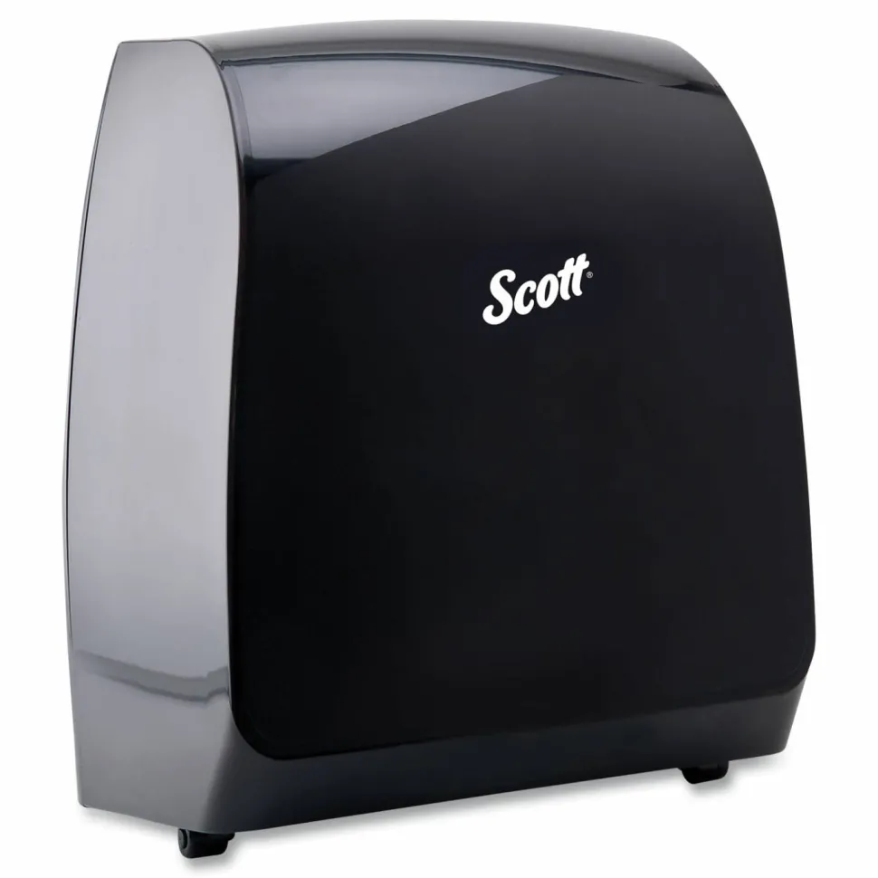 Scott Pro Mod Manual Hard Roll Towel Dispenser, 12.66 x 9.18 x 16.44, Smoke