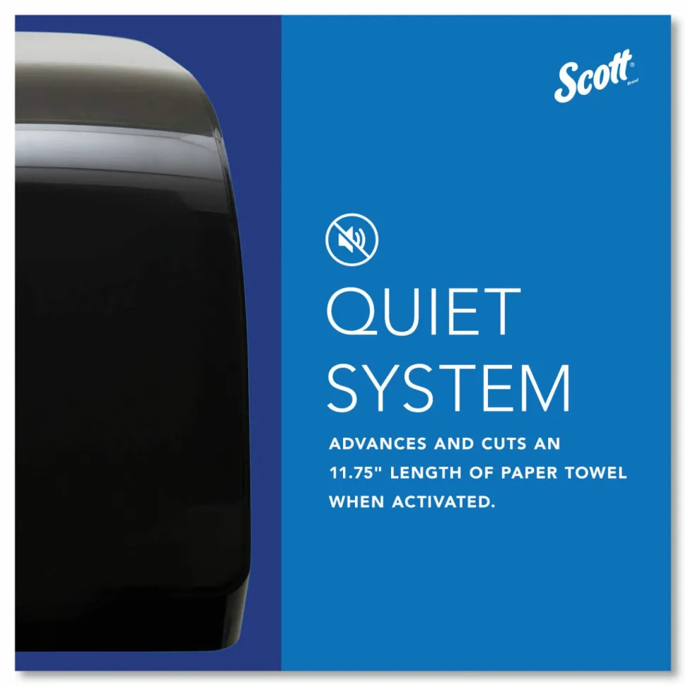 Scott Pro Mod Manual Hard Roll Towel Dispenser, 12.66 x 9.18 x 16.44, Smoke