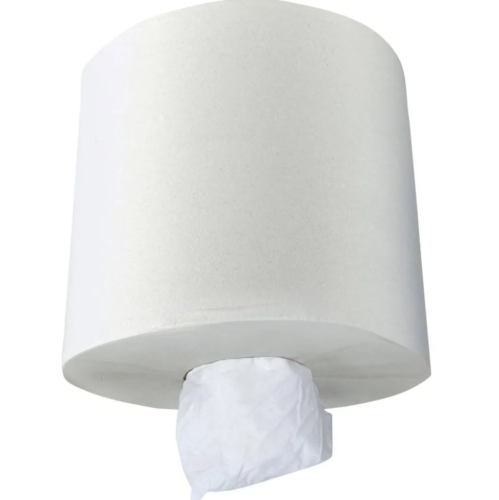 Scott Roll Control 1-Ply Center-Pull Paper Towels, 60% Recycled, 700 Sheets Per Roll, Pack Of 6 Rolls