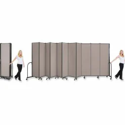 Screenflex Portable Room Partition Divider, 72