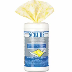 SCRUBS Stainless Steel Cleaner Wipes, Citrus Scent, 32 Oz Bottle, 30 Towel Per Pack, Case Of 6