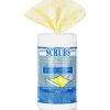 SCRUBS Stainless Steel Cleaner Towels, Citrus Scent, Canister Of 30