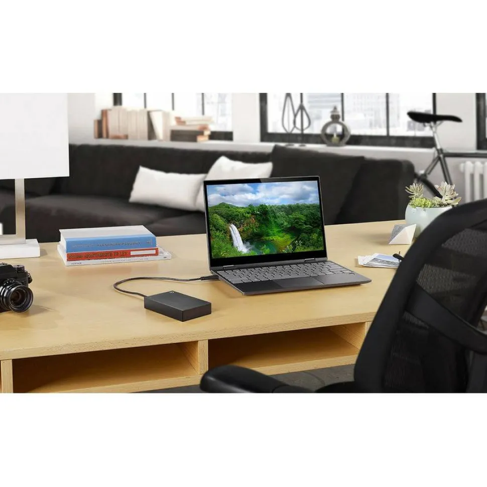 Seagate One Touch STKZ5000400 5 TB Portable Hard Drive - 2.5" External - Black