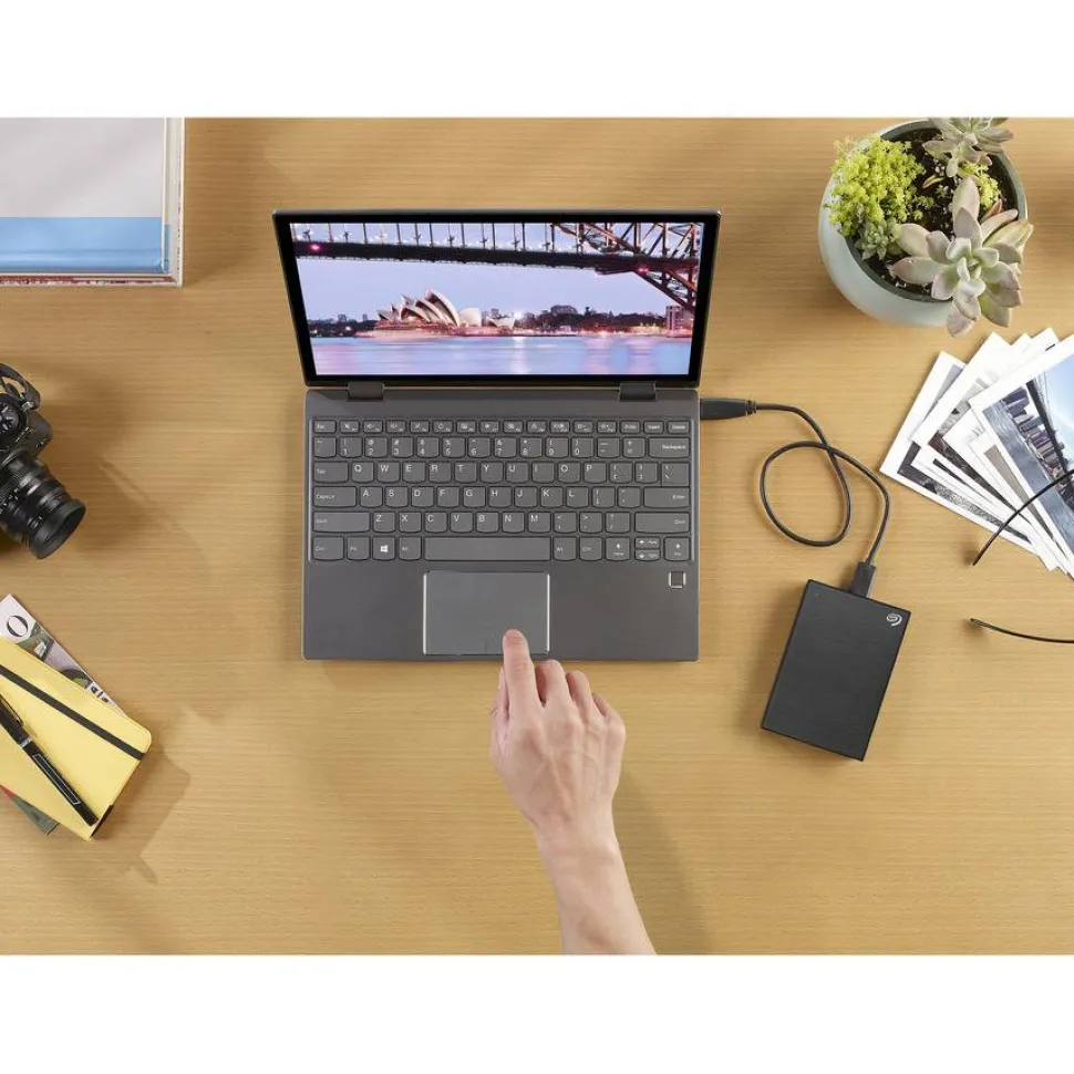 Seagate One Touch STKZ5000400 5 TB Portable Hard Drive - 2.5" External - Black