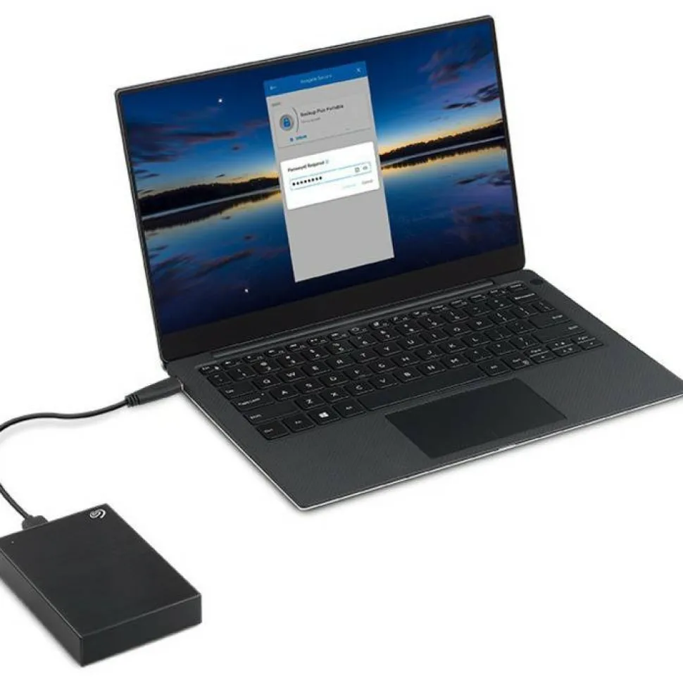 Seagate One Touch STKZ5000400 5 TB Portable Hard Drive - 2.5" External - Black