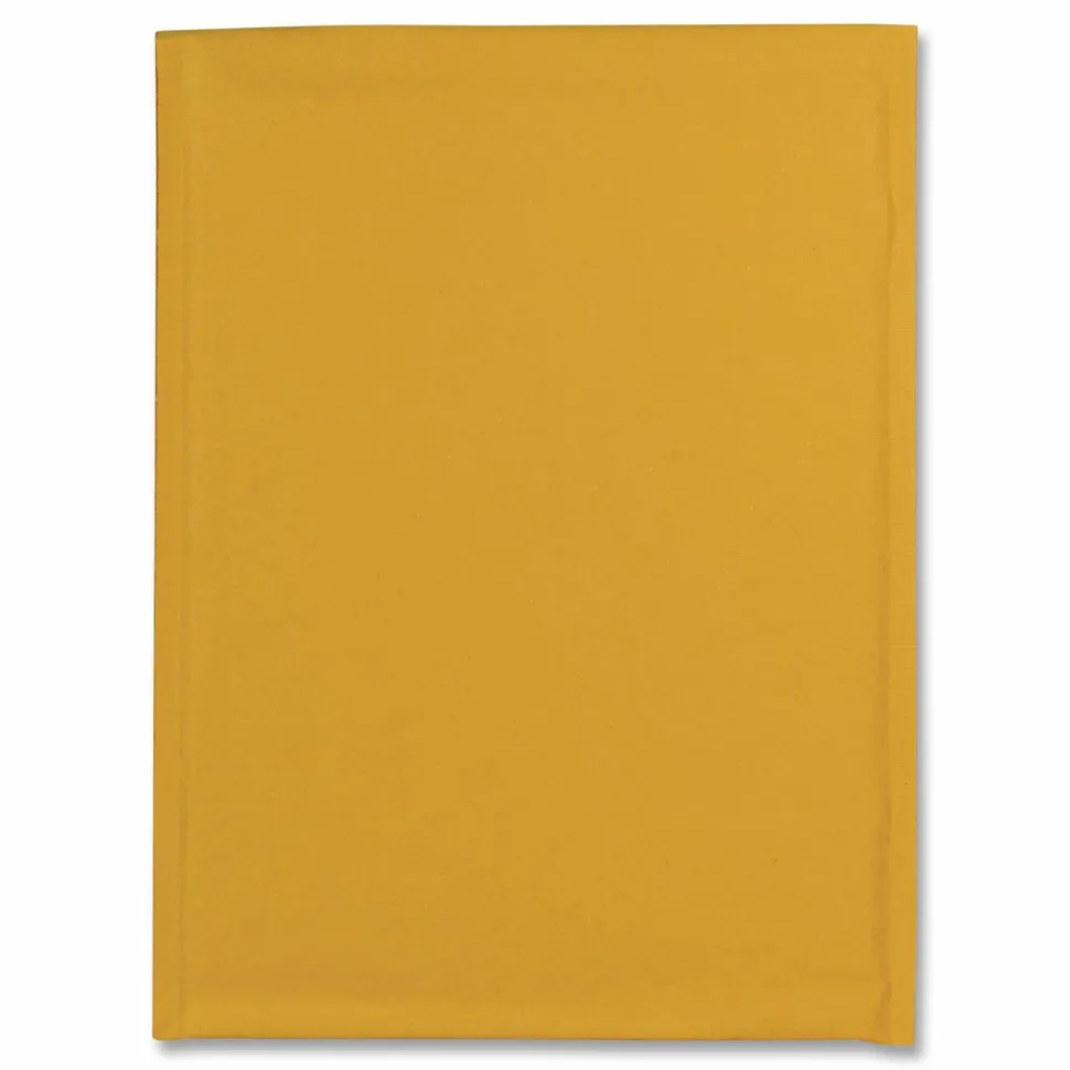 Sealed Air Jiffylite Bubble Cushioned Mailers - Padded - #5 - 10 1/2" Width x 16" Length - Peel & Seal - Gold - Kraft - 80 / Carton