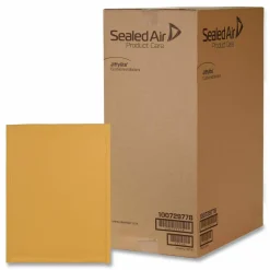 Sealed Air Jiffylite Cushioned Mailers, #0, 6" x 10", 100% Recycled, Satin Gold, Box Of 200