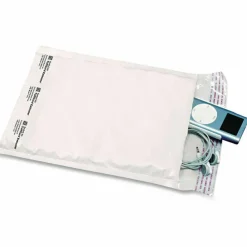Sealed Air Jiffylite Self-Seal Bubble Mailer, #2, Barrier Bubble Air Cell Cushion, Self-Adhesive Closure, 8.5 x 12, White, 100/Carton