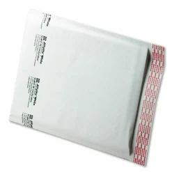 Sealed Air Jiffylite Self-Seal Bubble Mailer, #2, Barrier Bubble Air Cell Cushion, Self-Adhesive Closure, 8.5 x 12, White, 100/Carton