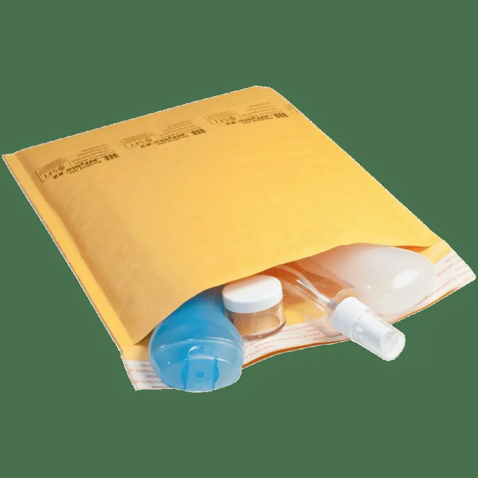 Sealed Air Self-Seal Bubble Mailers, 12 1/2" x 19", Kraft, Pack Of 25