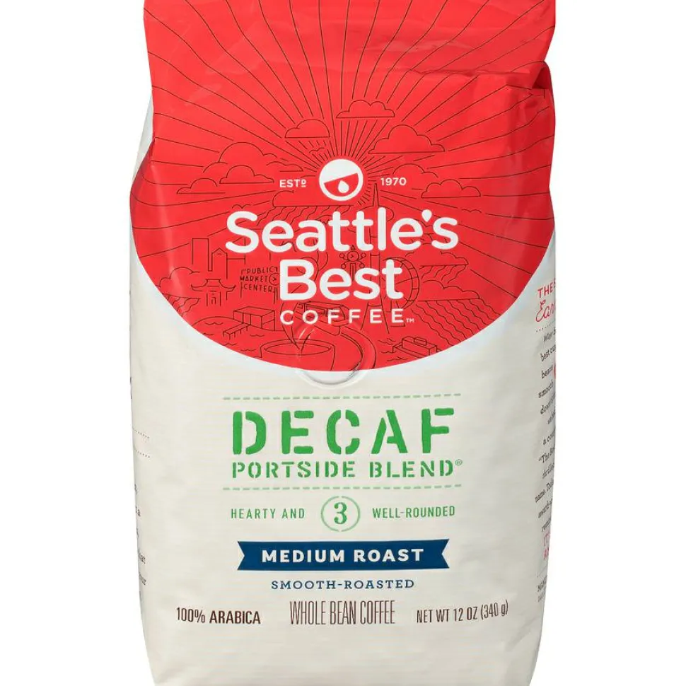 Seattle's Best Coffee Decaf Whole Bean Coffee