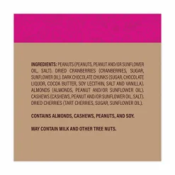 Second Nature Wholesome Medley Trail Mix, 1.5 oz Bag, 16 Bags/Carton