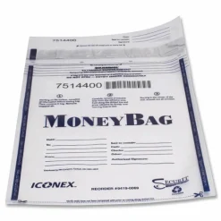 SecurIT Tamper Evident Deposit Bag, Plastic, 9