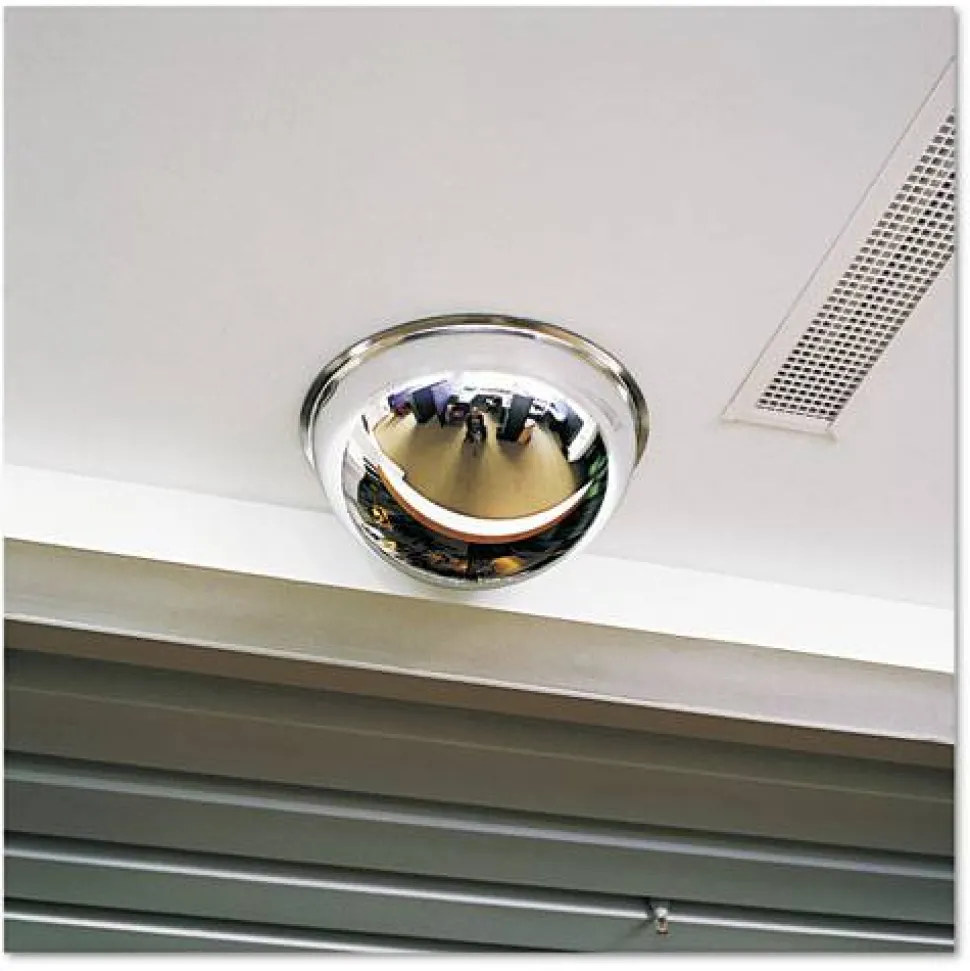 See All Full Dome Convex Security Mirror, Full Dome, 18" Diameter