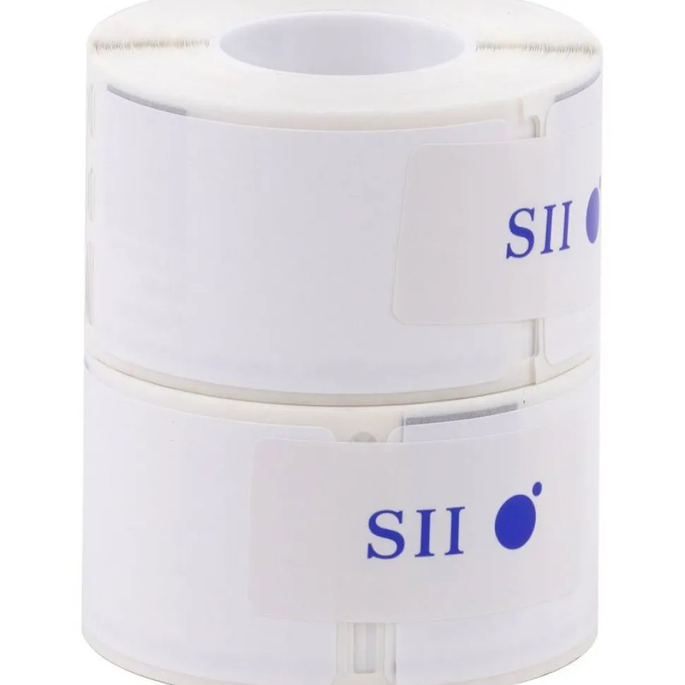 Seiko SLP-MRL Self-Adhesive Multipurpose Labels, 1.12" x 2", White, 220 Labels/Roll, 2 Rolls/Box