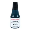Self-Inking Refill Ink, 1 Oz, Black