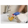 SemperGuard Latex Powdered Gloves, Large, 4 mil Thick, 9.45" Long, Cream, 100/Box