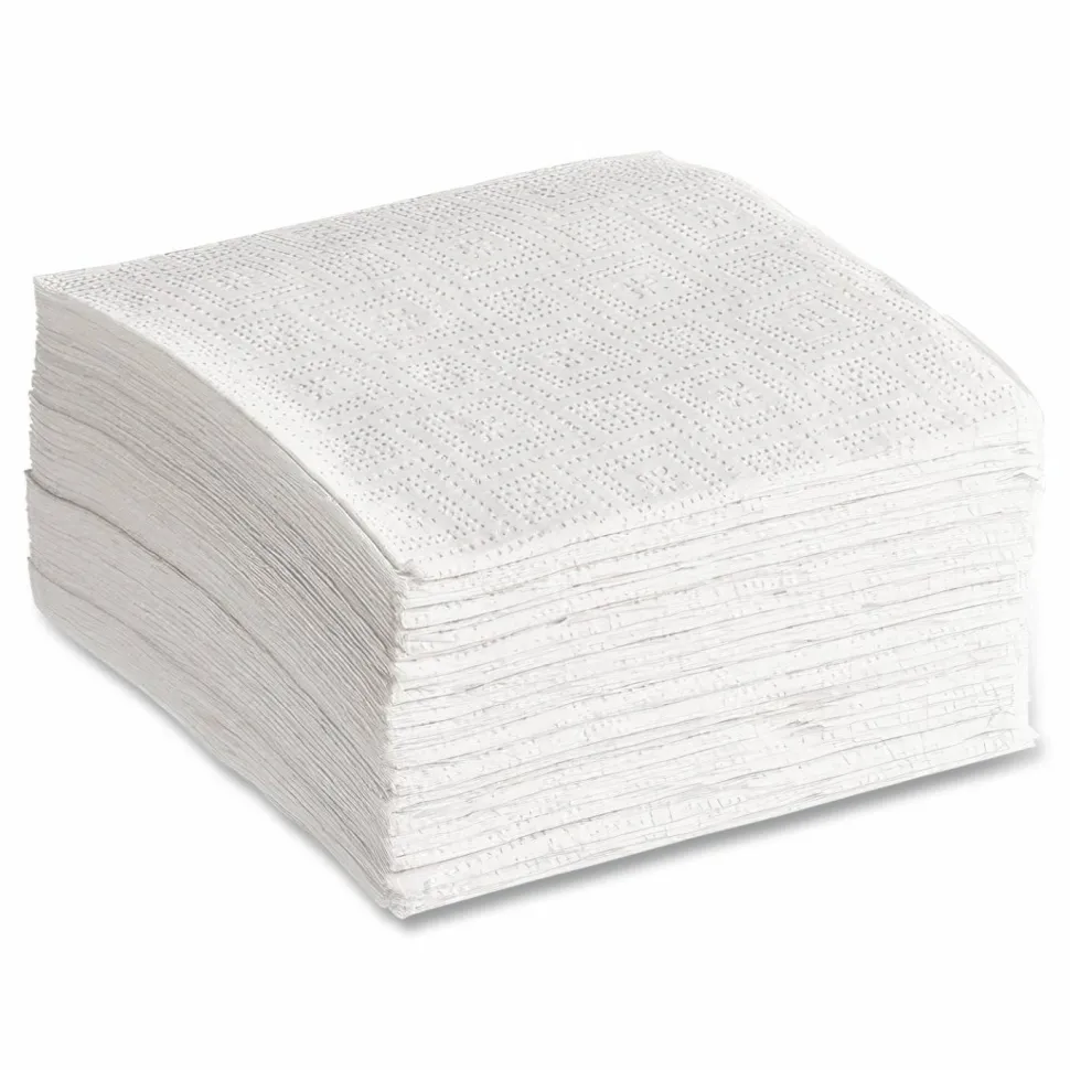 Seventh Generation 100% Recycled Napkins, 1-Ply, 11.5 x 12.5, White, 250/Pack