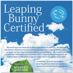 Seventh Generation Natural Laundry Detergent Packs, Powder, Unscented, 45 Packets/Pack, 8/Carton