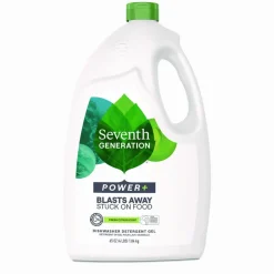 Seventh Generation Ultra Power Plus Dishwasher Gel, Fresh Citrus Scent, 65 Oz Bottle, Case of 6