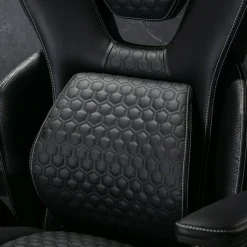 Shaquille O'Neal Sciron Big & Tall Ergonomic High-Back Vegan Leather Executive Gaming Office Chair, Black, BIFMA Compliant