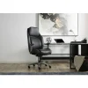 Shaquille O'Neal Zephyrus Ergonomic Bonded Leather High-Back Executive Office Chair, Black