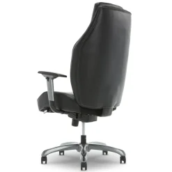Shaquille O'Neal Zephyrus Ergonomic Bonded Leather High-Back Executive Office Chair, Black