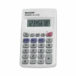 Sharp EL-233SB Handheld Basic Calculator
