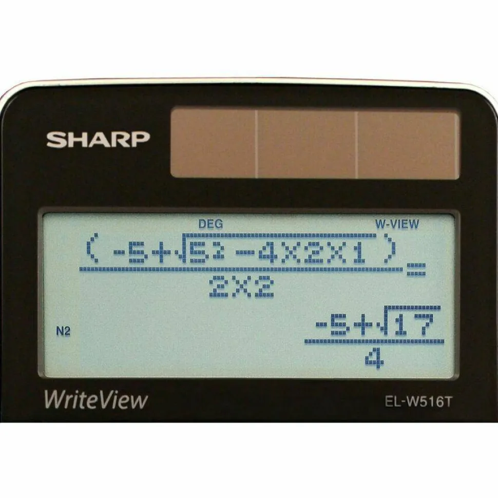 Sharp EL-W516TBSL Scientific Calculator, 16-Digit LCD