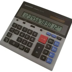 Sharp QS-2130 12-Digit Dual-Power Desktop Calculator