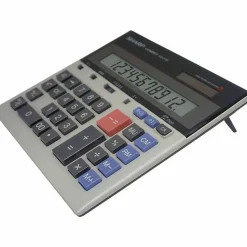 Sharp QS-2130 12-Digit Dual-Power Desktop Calculator