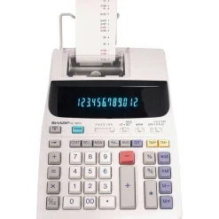 Sharp EL-1801V 12-Digit Printing Calculator