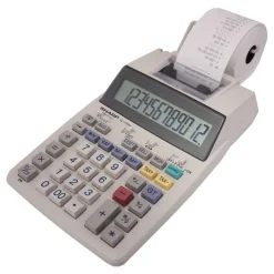 Sharp EL-1750V Printing Calculator
