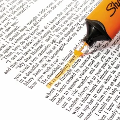 Sharpie Highlighter, Clear View Highlighter with See-Through Chisel Tip, Tank Highlighter, Assorted, 8 Count