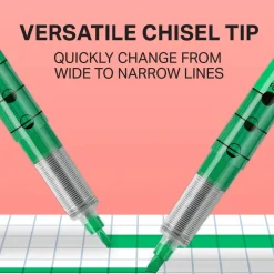 Sharpie Liquid Highlighters, Chisel Tip, Fluorescent Yellow, 12 Count