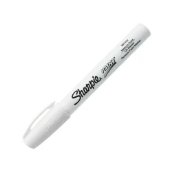 Sharpie Paint Marker, Bullet Point, White