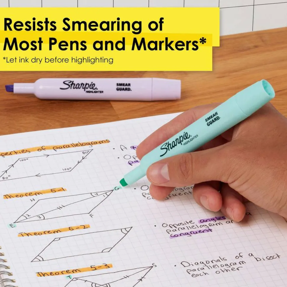 Sharpie SmearGuard Tank Style Highlighters