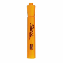 Sharpie Tank Style Highlighters, Orange Ink, Chisel Tip, Orange Barrel, Dozen