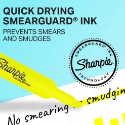 Sharpie Tank Style Highlighters, Chisel Tip, Assorted, Box of 12