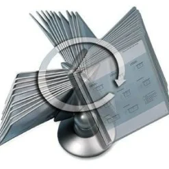 Sherpa Motion Desk Reference System, Graphite, 10 Panels