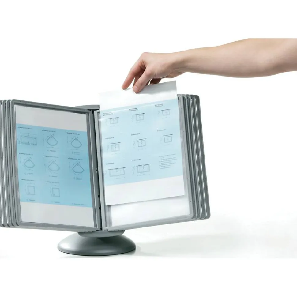 Sherpa Motion Desk Reference System, Graphite, 10 Panels